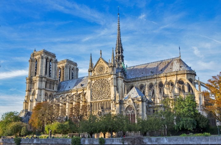 11 Tempat Menarik di Paris 2023, Paling Best! Cathedraale Notre Dame De Paris