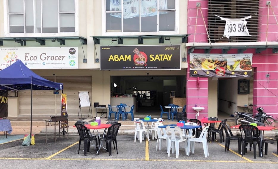 Sedap! 10 Tempat Makan Best di Setia Alam (Honest Review) 2023 Abam Satay Official Setia Alam