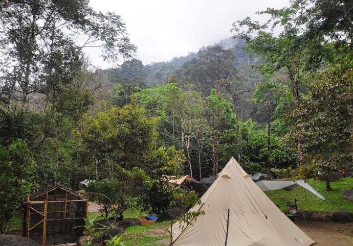Tempat Camping di Perak Draco Nature Camp