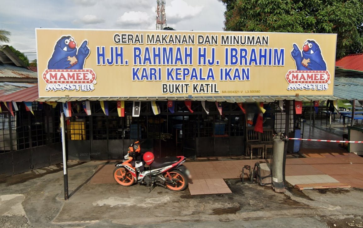 Tempat Makan Best di Bandar Melaka Hajah Rahmah Haji Ibrahim Kari Kepala Ikan Bandar Melaka