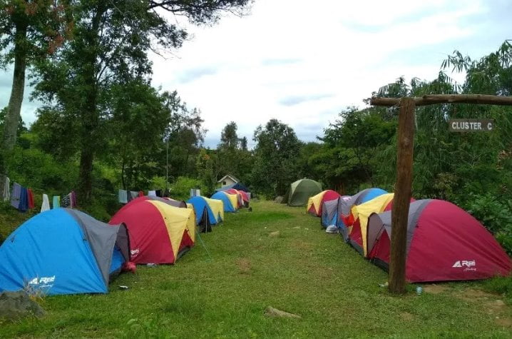 Tempat Camping di Kuching Taman Rekreasi Jubilee Mas Campsite