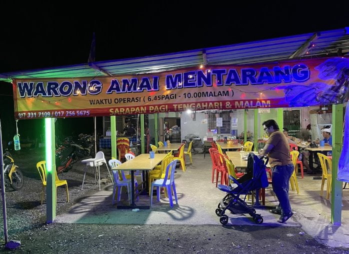 Sedap! 10 Tempat Makan Best di Sekinchan (Honest Review) 2023 Warung Amai Mentarang Sekinchan