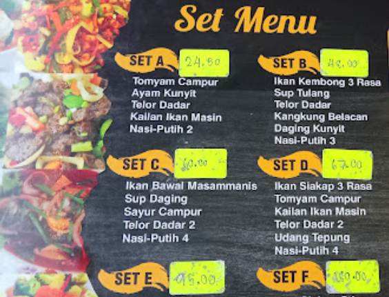 Sedap! 10 Kedai Makan Taman Universiti (Honest Review) 2023 2. Senarai Menu Restoran Amirul Tom Yam Seafood Taman Universiti