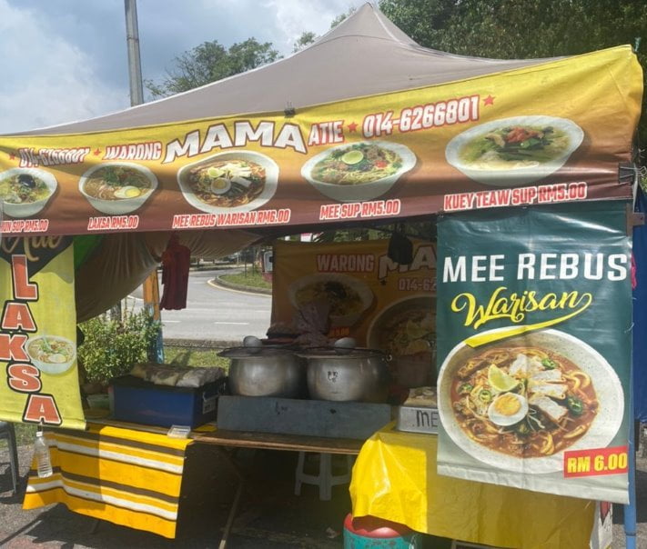 Sedap! 12 Kedai Makan Bukit Indah (Honest Review) 2023 Warong Mama Atie Bukit Indah